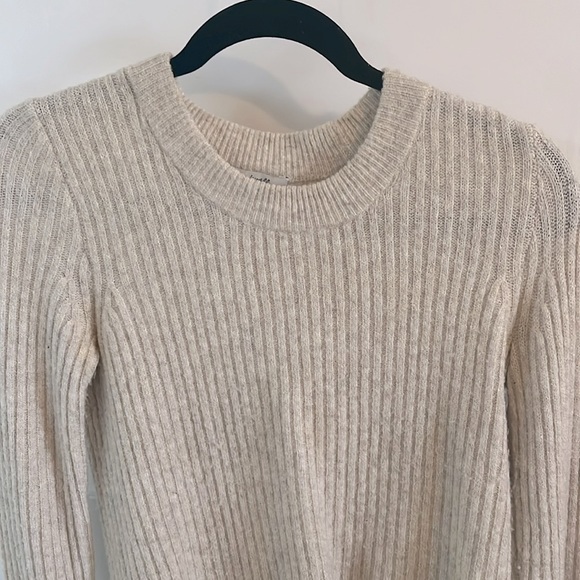 Madewell Ruffle Cuff Pullover Sweater - Picture 3 of 5
